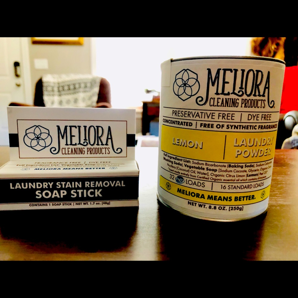 Melinda Laundry Powder & Stain Removal Soap Stick